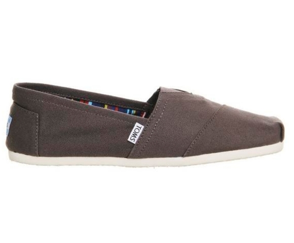 TOMS Classic Canvas Ash Grey  - Picture 10 of 13